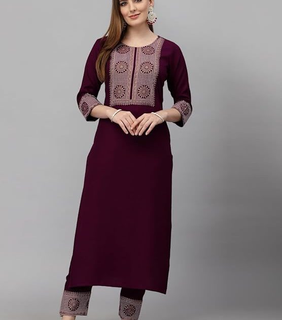 KLOSIA Embroidered Kurta