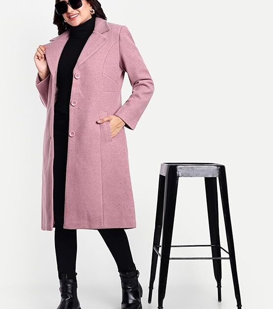 HAUTEMODA Women Winter Trench Coat